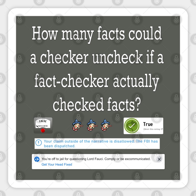 Fact Check Magnet by CounterCultureWISE